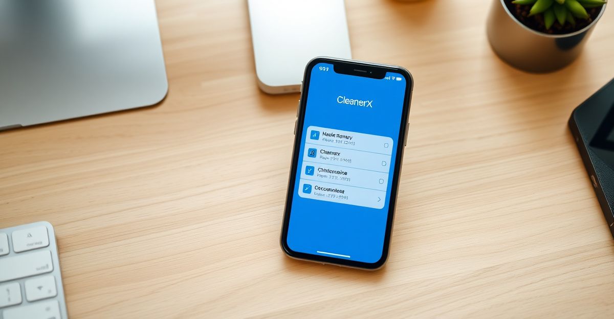 Ce que CleanerX propose concrètement à l'utilisateur iOS
