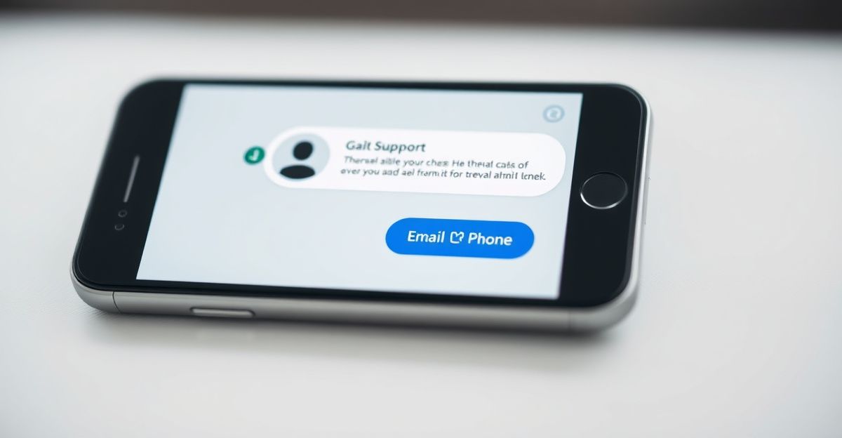 Les canaux disponibles pour joindre l'assistance